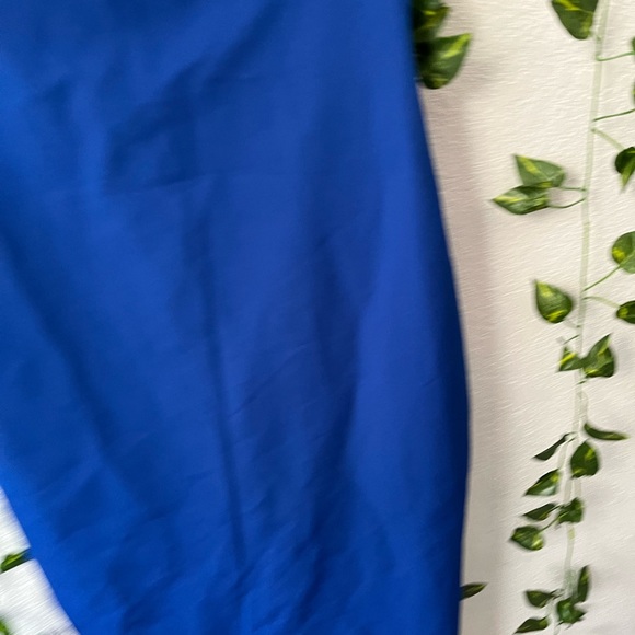 Zara Royal Blue Fitted Dress - Picture 3 of 6